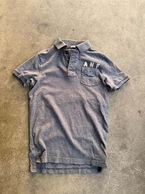 Crazy 1 of 1 Rare vintage Abercrombie & Fitch Muscle Polo
